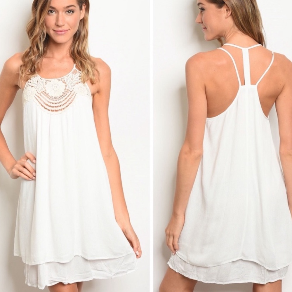 Brand new beautiful white summer dress